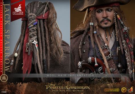 Hot Toys DX ARTISAN EDITION加勒比海盜神鬼奇航死無對證傑克史派羅Jack Sparrow 比例收藏級人偶
