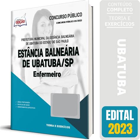 Apostila Prefeitura Ubatuba Sp Enfermeiro Solu O Cursos E