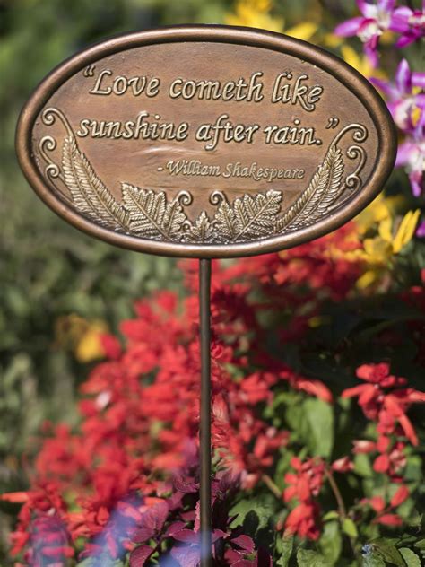 Wall Plaques Love Like Sunshine Garden Plaque Decorative Plaque Garden Plaques Organic