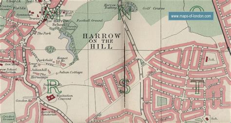 Map of Harrow, London