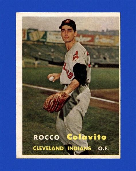 Topps Set Break Rocky Colavito Vg Vgex Gmcards Ebay