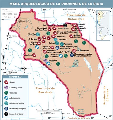 Mapa arqueológico de la Provincia de La Rioja, Argentina | Gifex