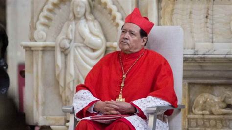 Cardenal Norberto Rivera Grave De Covid 19 Pero Estable La Silla Rota