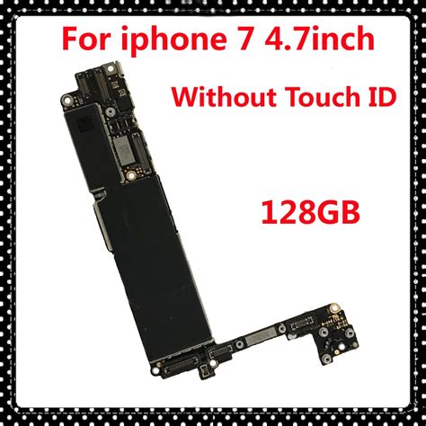 128GB Original For Iphone 7 Motherboard Without Touch ID Free And Clean