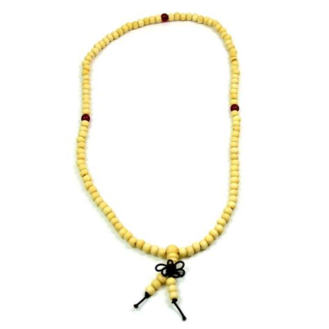 SANDALWOOD MALA BEADS NATURAL MYL