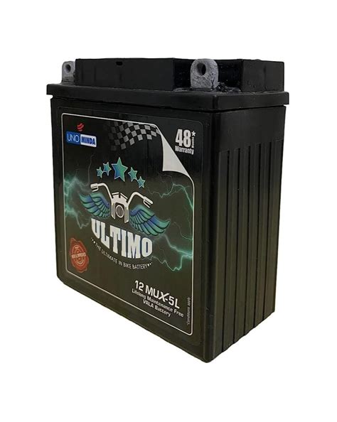 5 Ah UNO Minda MU X 5L Ultimo Two Wheeler Battery At Rs 1050 Piece In