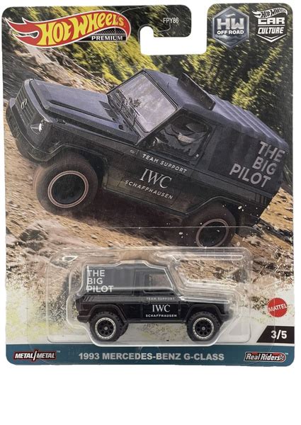 Машинка Hot Wheels Premium Car Culture 1993 Mercedes Benz G Class Хот Вилс Премиум купить с