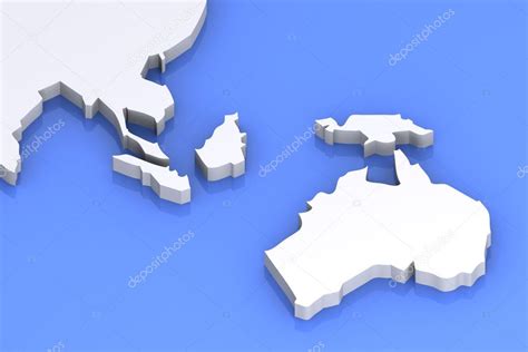 Australia / Japan Map Stock Photo by ©rustonwayne 6727554