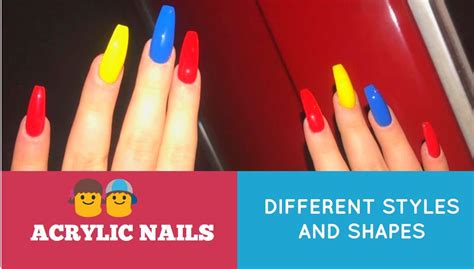 Different Acrylic Nail Shapes Latest Trends With Pros And Cons