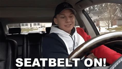 Seatbelt On Conner Bobay GIF - Seatbelt On Conner Bobay Safety First ...