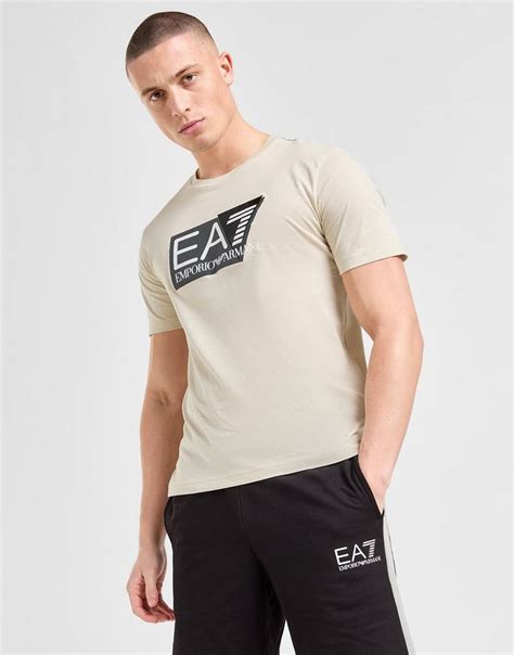 Brown Emporio Armani Ea7 Visibility T Shirt Jd Sports Nz