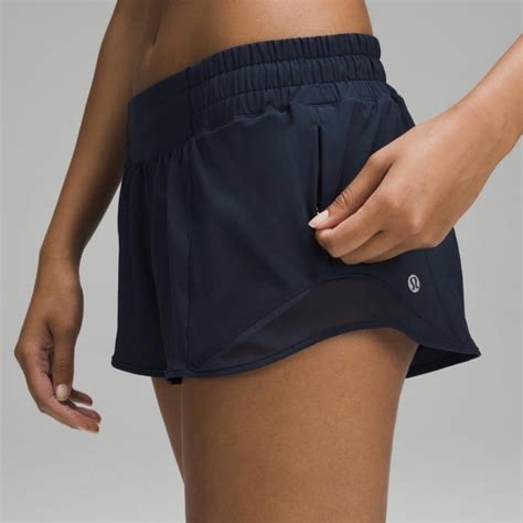 Hotty Hot Low Rise Shorts True Navy Depop