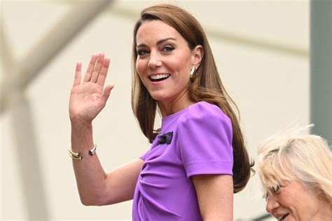 Kate Middleton Makes Rare Public Appearance At Wimbledon Finals Amid