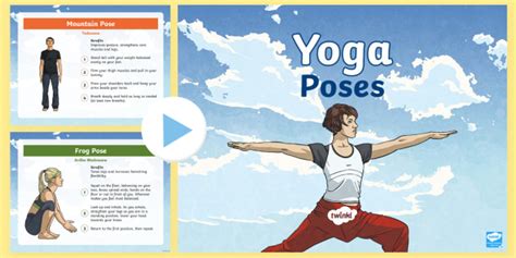 Yoga Poses Powerpoint Teacher Made