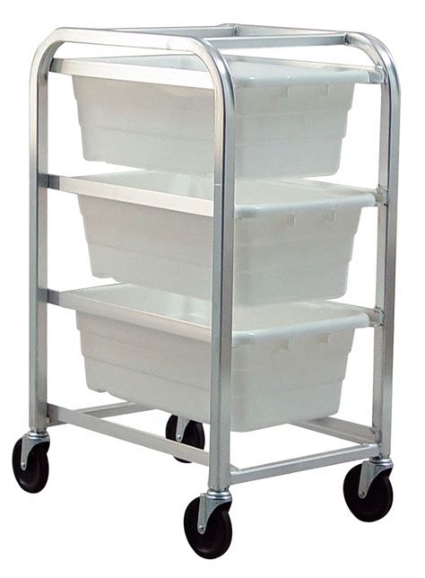 Tub Rack, 600 lb Load Capacity, White - Grainger