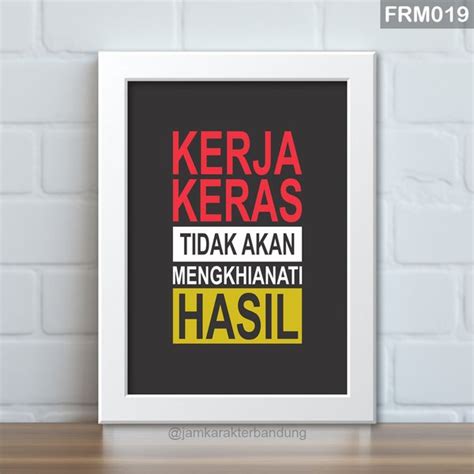 Jual Produk Poster Kata Kata Inspiratif Kerja Termurah Dan Terlengkap