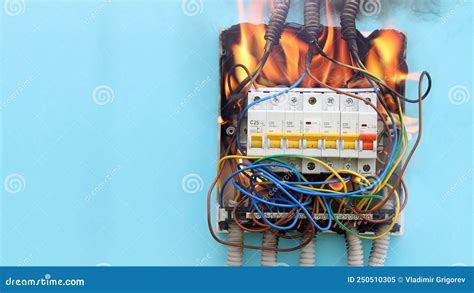 Consumer Unit Burned Down Outdated Electrical Wiring Is Fire Hazard