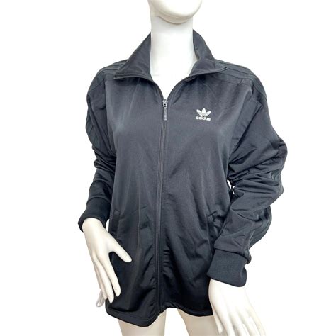 Adidas Adidas Originals Womy Laced Track Jacket US XS Black White F
