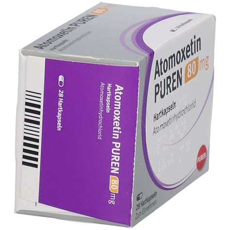 Atomoxetin Puren Mg St Mit Dem E Rezept Kaufen Shop Apotheke