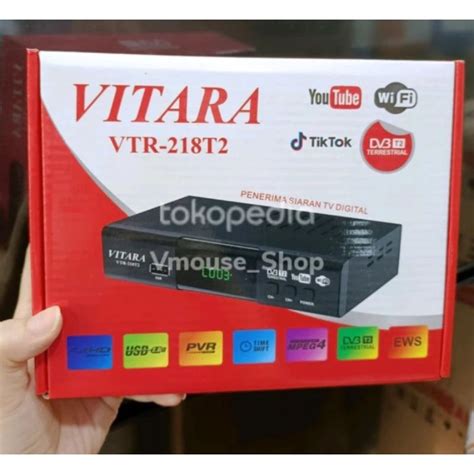 Jual Stb Vitara Digital Tv Set Top Box Vitara Box Tv Digital