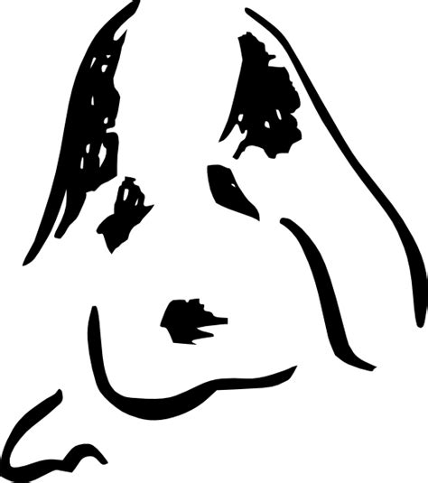 Puppy Face Clip Art at Clker.com - vector clip art online, royalty free ...