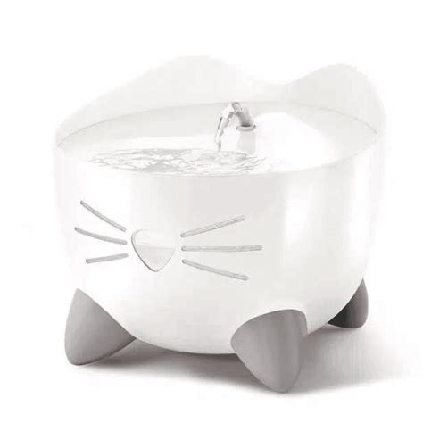 Catit Pixi Kattenfontein Grijs Laat Je Kat Genoeg Drinken In Stijl