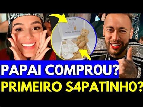 NEYMAR COMPRA SAPATINHO PARA FILHO BRUNA MARQUEZINE