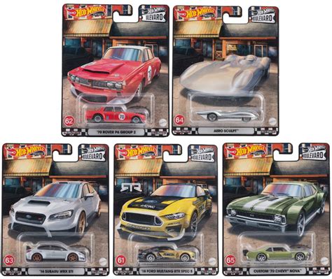 Hot Wheels Boulevard Assorted Box Pcs GJT N HLJ
