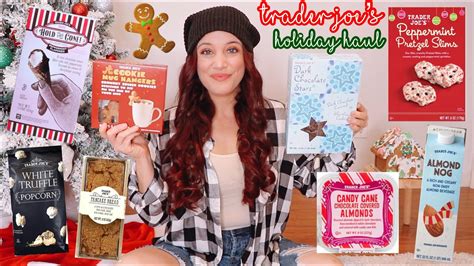 Ultimate Trader Joes Holiday Haul Taste Test Christmas Youtube