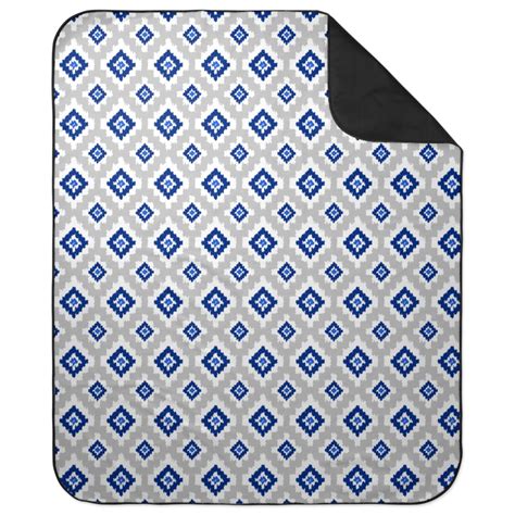 Grey And Blue Blanket Shutterfly