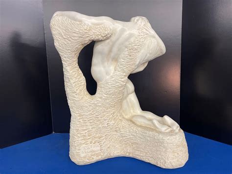 eylanbekov  ceramic sculpture  rodin depicting  nude