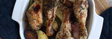 Oven Roasted Herbed Drumsticks And Veggies Aiplow Fodmapnightshade Free