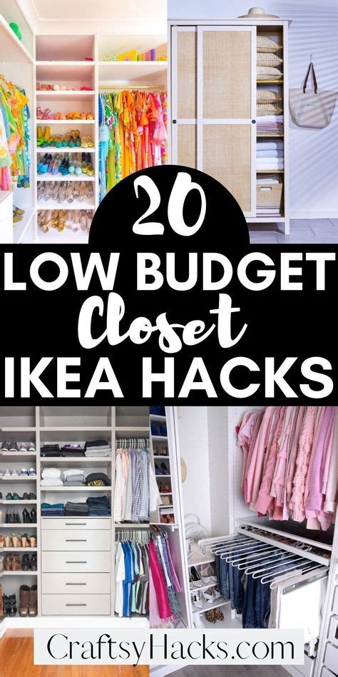 20 Ikea Closet Hacks