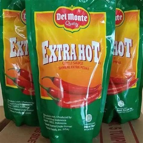 Jual Spesial Disini Delmonte Saus Sambal Extra Pedas Extra Hot Kg Shopee Indonesia