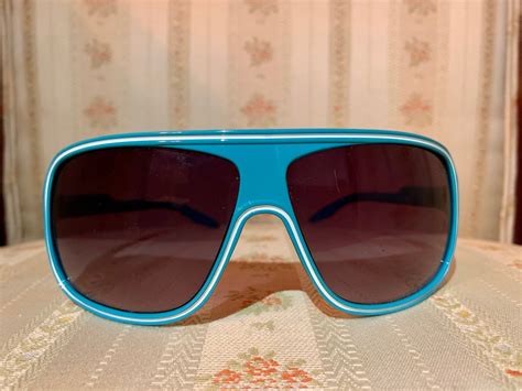 Vintage 80’s Turquoise Aviator Sunglasses