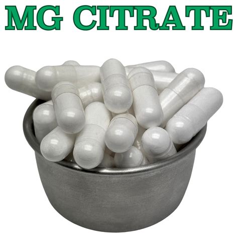 MAGNESIUM CITRATE CAPSULES – Planet MSM