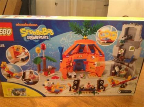 New Spongebob Squarepants Lego Bikini Bottom Undersea Party Building Set