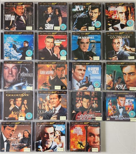 James Bond Vcd Collections Pcs Bundle Hobbies Toys Music