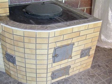 Печь для казана своими руками (110 фото) - чертежи и инструкции из ...