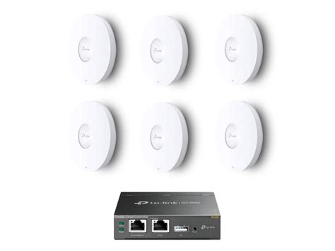 TP-Link EAP610 Slim 6-pack + OC200 Cloud Controller