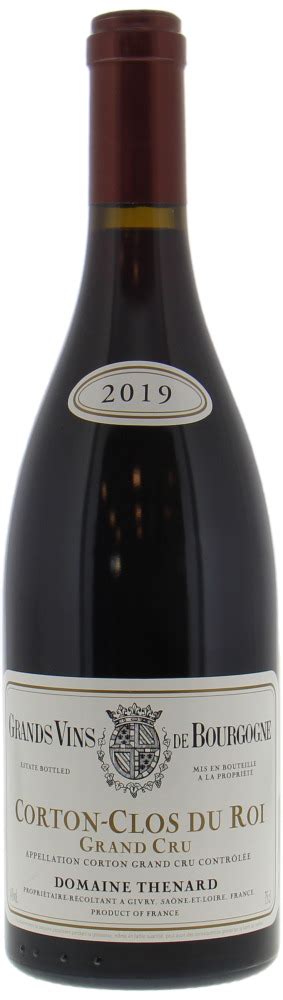 Corton Clos Du Roi 2019 Thenard Baron Buy Online Best Of Wines