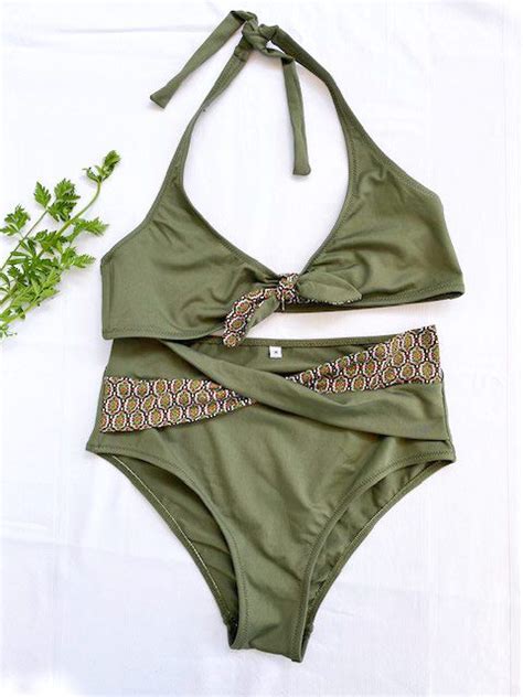 Bikini Antonella Verde Braga Alta Ai Culotte