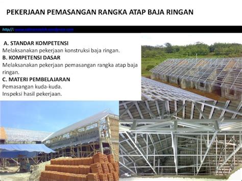 Pdf Melaksanakan Pekerjaan Pemasangan Rangka Atap Baja Ringan