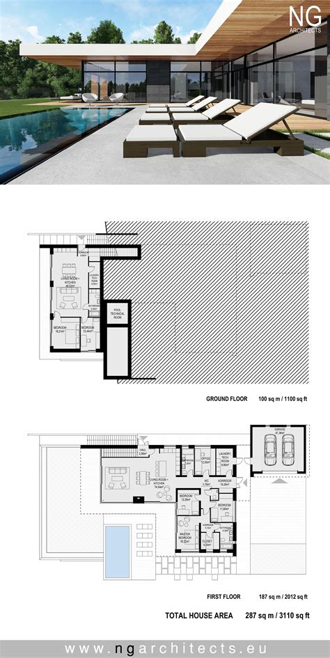 Glass Wall House Floor Plans - Glass Designs