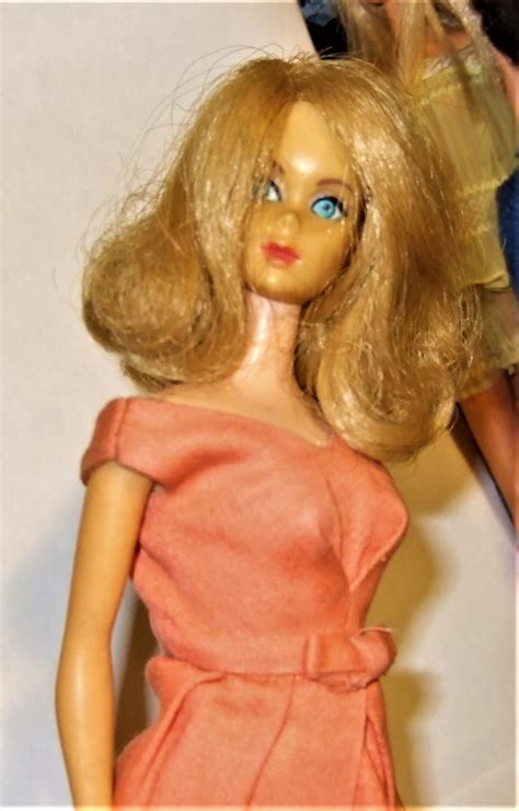 Barbie Marlo Thomas Vintage Tnt Flip Blonde Hair Blue Eyes Doll Japan Clothing Accessories