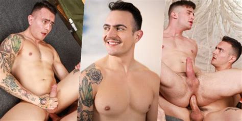 Hung Newcomer Ryder Owens Makes His Gay Porn Debut Fucking Trevor