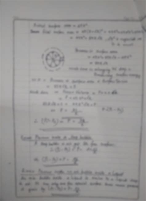 SOLUTION Surface Tension Class 11 Full Notes Studypool