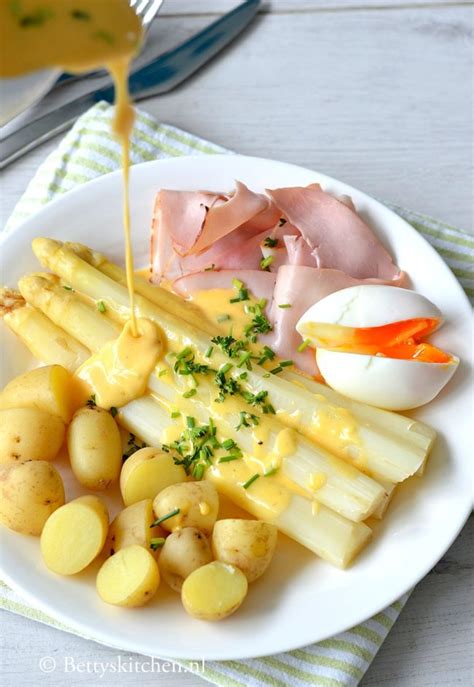 Asperges Met Ham En Ei Klassiek Recept Betty S Kitchen