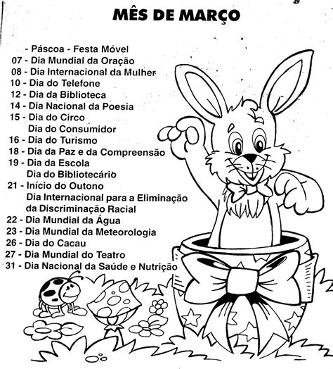 Mes De Março Datas Comemorativas - Baú da Web: Datas comemorativas do mês de Março, calendário