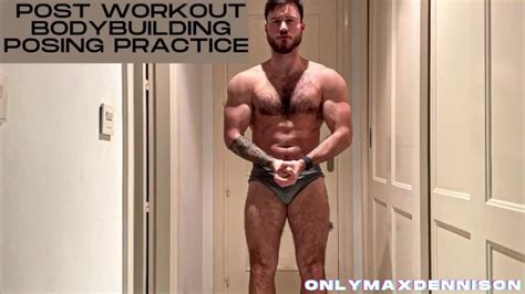Post Workout Bodybuilding Posing Practice Pornhub Gay